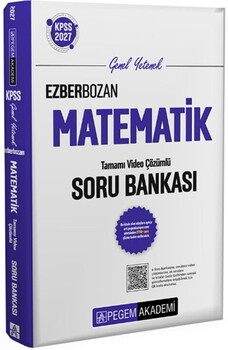 Pegem Yayınları 2027 KPSS Genel Yetenek Ezberbozan Matematik Soru Bankası