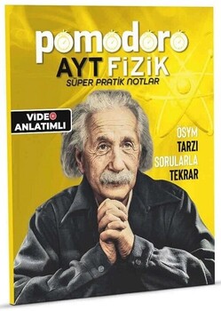  Pomodoro Yayınları AYT Fizik Konu Özetli Soru Fasiküllü Süper Pratik Notlar