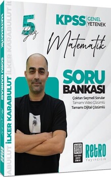  Retro Yayıncılık KPSS Genel Yetenek Matematik Soru Bankası