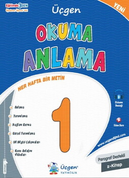 Üçgen Yayıncılık 1. Sınıf Türkçe Okuma Anlama