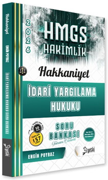  Yetki Yayınları 2026 HMGS İdari Yargılama Hukuku Hakkaniyet Soru Bankası