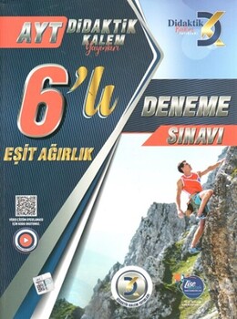 Didaktik Kalem AYT Eşit Ağırlık 6 lı Deneme Sınavı