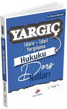  Dizgi Kitap Yargıç Hakimlik ve Hmgs İdare İdari Yargılama Hukuku Ders Notları