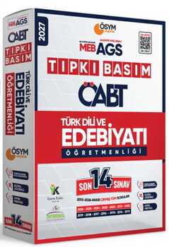 İnformal Yayınları 2027 MEB AGS ÖABT Türk Dili ve Edebiyatı Öğretmenliği ÖSYM Tıpkı Basım Son 14 Deneme