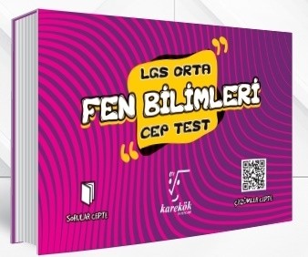 Karekök Yayınları 8. Sınıf LGS Fen Bilimleri Orta Cep Test