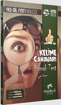  Modadil Yayınları YKS DİL Intropack Kelime Canavarı Yaprak Test