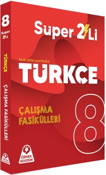  Örnek Akademi 8. Sınıf Süper İkili Türkçe Seti