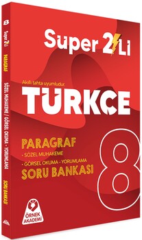  Örnek Akademi 8. Sınıf Süper İkili Türkçe Seti