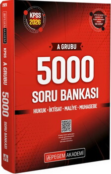  Pegem Yayınları 2026 KPSS A Grubu 5000 Soru Bankası