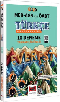 Yargı Yayınları 2026 MEB AGS ÖABT Türkçe Öğretmenliği Tamamı Çözümlü 10 Deneme