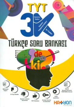  2025 Katyon Yayınları TYT Türkçe 3K Soru Bankası