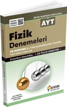  Aydın Yayınları AYT Fizik 30 lu Denemeleri