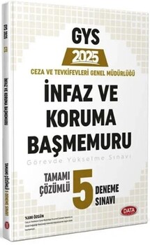 Data Yayınları Ceza ve Tevkifleri Genel Müdürlüğü İnfaz ve Koruma Başmemuru 5 Deneme