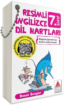  Delta Kültür 7. Sınıf Resimli İngilizce Dil Kartları