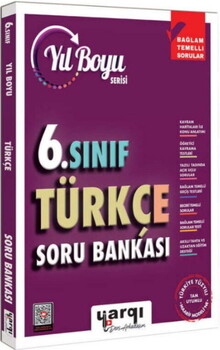  Ders Arkadaşım 6. Sınıf Türkçe Yıl Boyu Soru Bankası