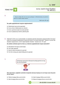  Dikkat Atölyesi Yayınları 8. Sınıf LGS Din Kültürü ve Ahlak Bilgisi Yeni Nesil Soru Bankası