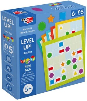  Dikkat Atölyesi Yayınları Level Up 5 - Şekiller Sudoku