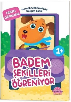 Dikkat Atölyesi Yayınları Tematik Çıkartmalarla Gelişim Serisi Badem Şekilleri Öğreniyor