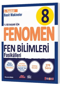  Fenomen Okul Yayınları 8. Sınıf Fen Bilimleri Fenomen Basit Makineler 5. Fasikül
