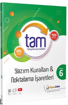  Hiper Zeka Yayınları 8. Sınıf Tam Türkçe 6 - Yazım Kuralları ve Noktalama İşaretleri