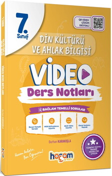 Hocam Anlatır 7. Sınıf Din Kültürü Ve Ahlak Bilgisi Video Ders Notları