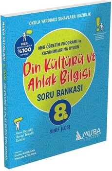  Muba Yayınları 8. Sınıf LGS Din Kültürü ve Ahlak Bilgisi Soru Bankası