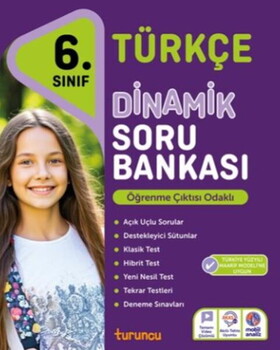  Tudem Yayınları 6. Sınıf Türkçe Dinamik Soru Bankası