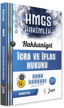  Yetki Yayınları 2026 HMGS İcra ve İflas Hukuku Hakkaniyet Soru Bankası