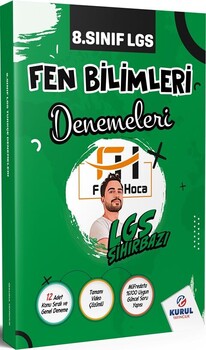  Kurul Yayıncılık 8. Sınıf LGS Sihirbazı Fen Bilimleri Denemeleri