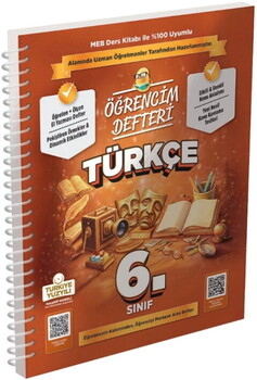 Murat Yayınları 6. Sınıf Türkçe Öğrencim Defteri