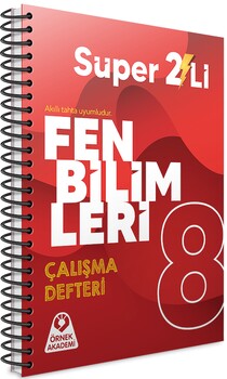  Örnek Akademi 8. Sınıf Süper İkili Fen Bilimleri Seti