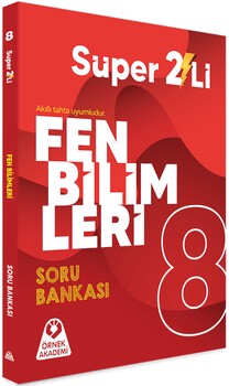  Örnek Akademi 8. Sınıf Süper İkili Fen Bilimleri Seti
