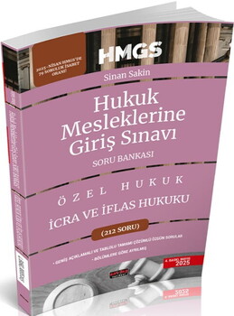  Savaş Yayınları HMGS İcra ve İflas Hukuku Soru Bankası