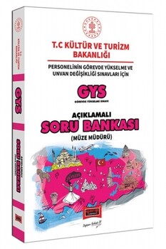  Yargı Yayınları GYS T. C. Kültür ve Turizm Bakanlığı Müze Müdürü İçin Açıklamalı Soru Bankası