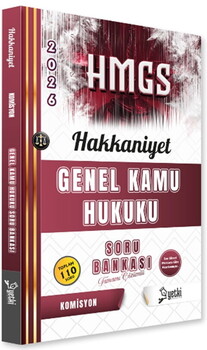  Yetki Yayınları 2026 HMGS Genel Kamu Hukuku Hakkaniyet Soru Bankası