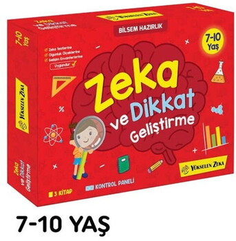 Yükselen Zeka Yayınları Zeka ve Dikkat Geliştirme Seti 7-10 Yaş