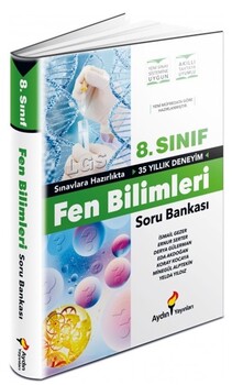  Aydın Yayınları 8. Sınıf Fen Bilimleri Soru Bankası