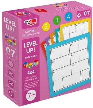  Dikkat Atölyesi Yayınları Level Up 7 - Matematik Sudoku