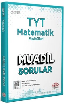  Editör Yayınları TYT Matematik Fasikülleri Muadil Sorular