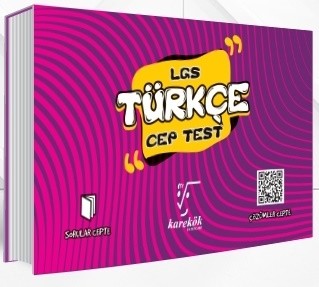 Karekök Yayınları 8. Sınıf LGS Türkçe Cep Test