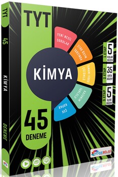  KöşeBilgi Yayınları TYT Kimya 45 Deneme