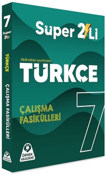  Örnek Akademi 7. Sınıf Süper İkili Türkçe Seti