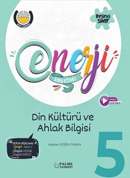  Palme Yayınları 5. Sınıf Enerji Din Kültürü ve Ahlak Bilgisi Soru Kitabı