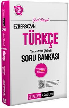 Pegem Yayınları 2027 KPSS Genel Yetenek Ezberbozan Türkçe Soru Bankası