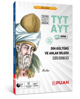  Puan Yayınları TYT AYT Din Kültürü ve Ahlak Bilgisi Soru Bankası