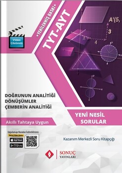  Sonuç Yayınları TYT AYT Doğrunun Analitiği Dönüşümler Çemberin Analitiği