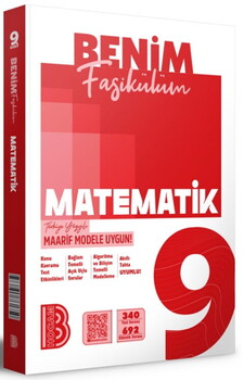 Benim Hocam 9. Sınıf Matematik Benim Fasikülüm