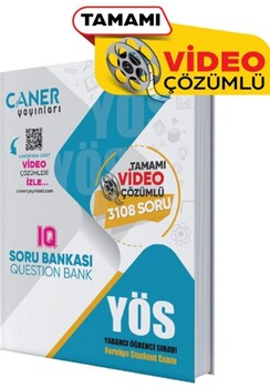  Caner Yayınları YÖS IQ Soru Bankası