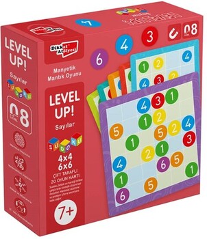  Dikkat Atölyesi Yayınları Level Up 8 - Sayılar Sudoku