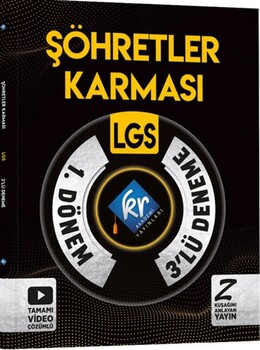  KR Akademi LGS 1. Dönem Şöhretler Karması 3 Deneme Video Çözümlü